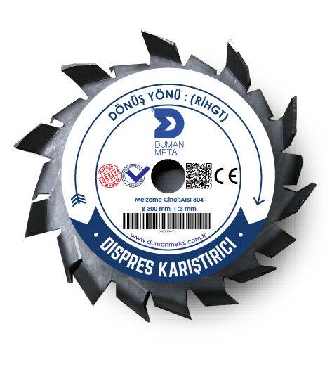 Dispersiyon Bıçak (Mikser Pervanesi)